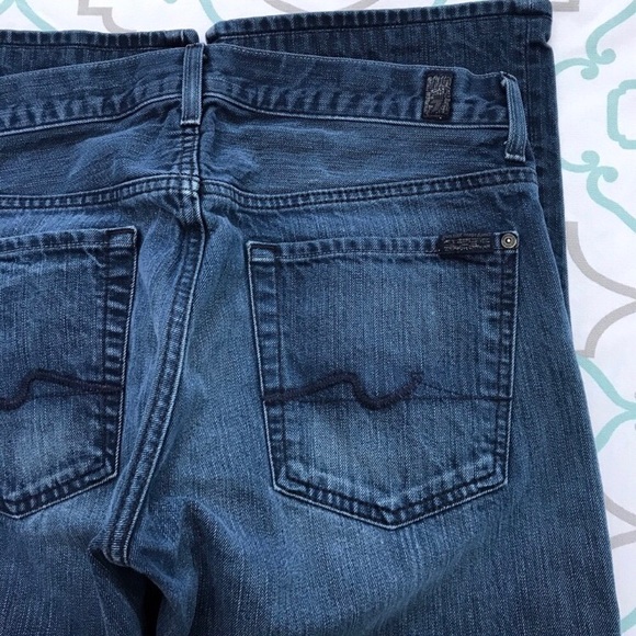 7 For All Mankind Other - 33X29💙👖AWESOME 7FAM JEANS👖💙Hemmed Short! EUC!
